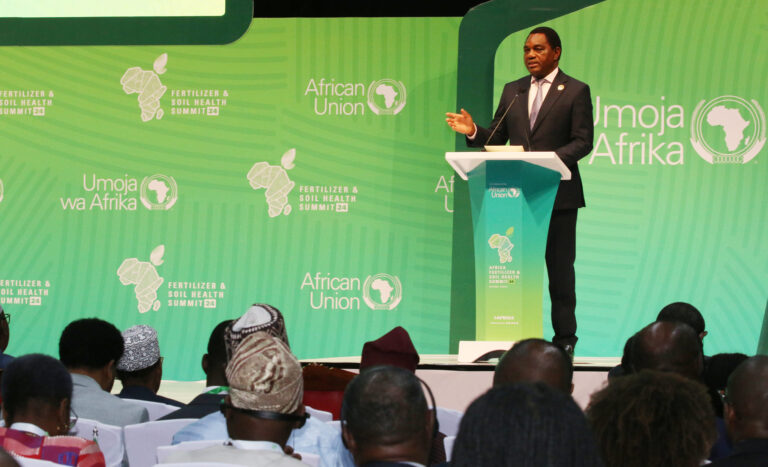 AFRICA MUST PRODUCE ITS OWN FERTILIZER – HH