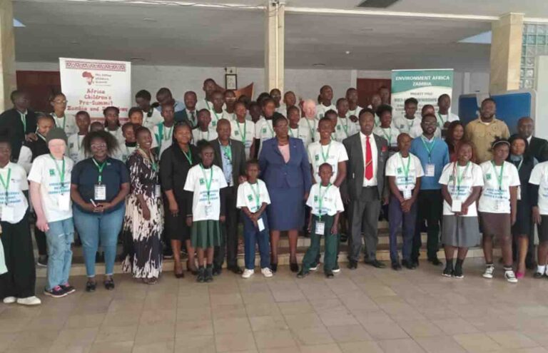 ENVIRONMENT AFRICA COMMENDED FOR SUCCESSFUL CHILDREN’S PRE-SUMMIT