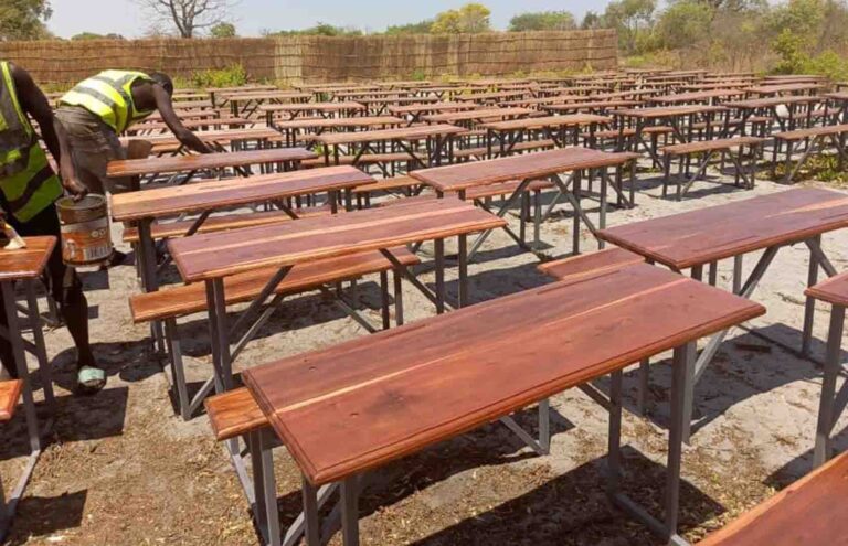 OVER 190 DESKS DELIVERED TO FOUR SCHOOLS IN NALOLO DISTRICT