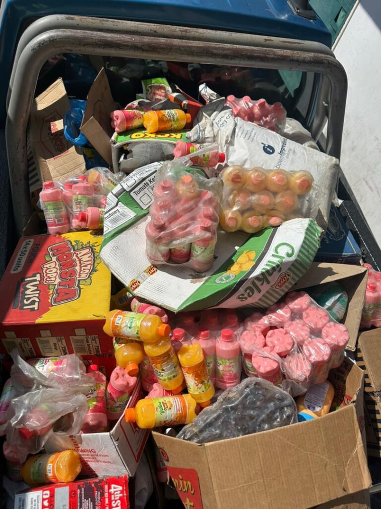 LCC SEIZES ASSORTED FOOD ITEMS AND ALCOHOL