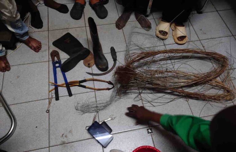 12 ARRESTED FOR POWER INFRASTRUCTURE VANDALISM