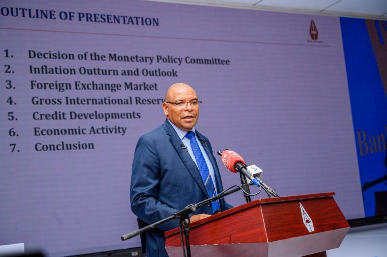 BANK OF ZAMBIA MAINTAINS MONETARY POLICY RATE AT 14.5%
