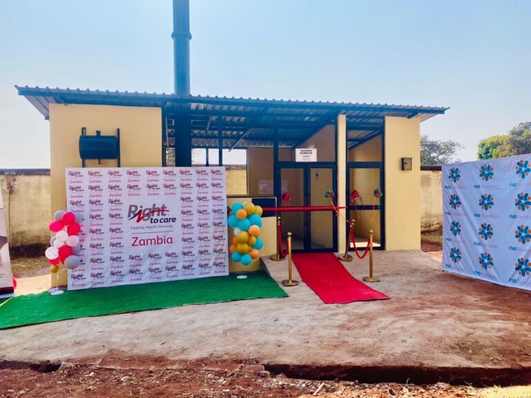 GOV’T HANDS OVER INCINERATOR TO MBALA GENERAL HOSPITAL